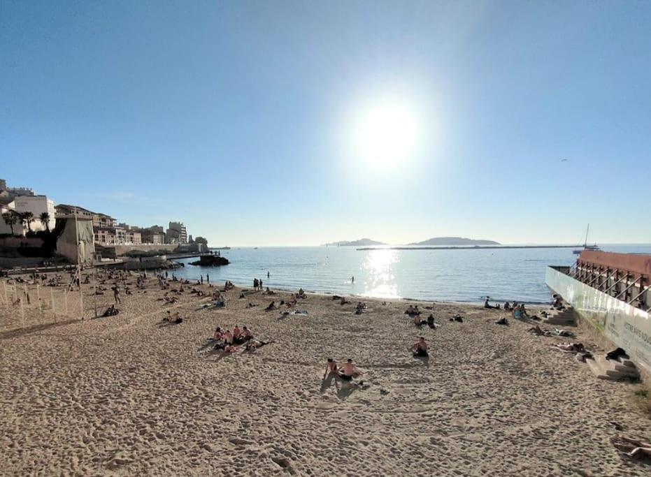 Loft Spacieux-2 Min De La Plage Марсель Екстер'єр фото