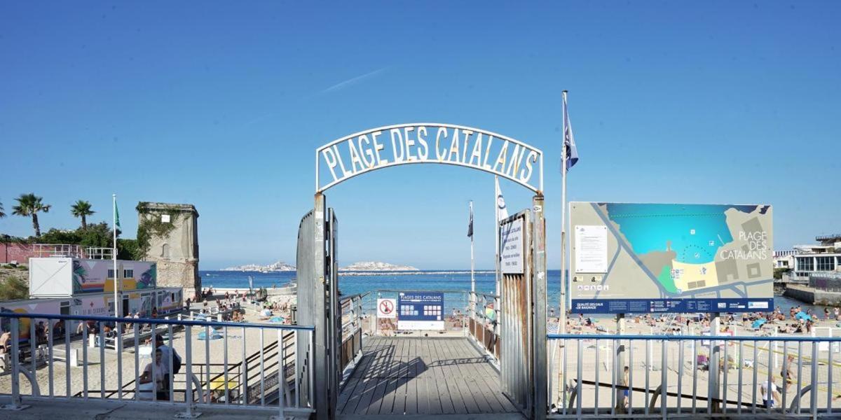 Loft Spacieux-2 Min De La Plage Марсель Екстер'єр фото